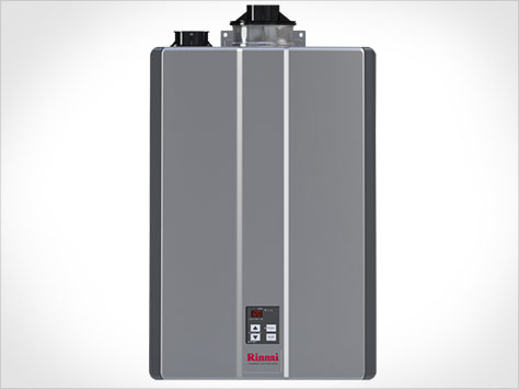 Rinnai Tankless Water Heater- Hot Water On Demand - Hot Water servicing & installation. Campbell River, Courtenay, Comox, & Sayward.